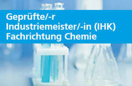 Geprüfte/-r Industriemeister/-in (IHK), FR Chemie - bfw Osnabrück